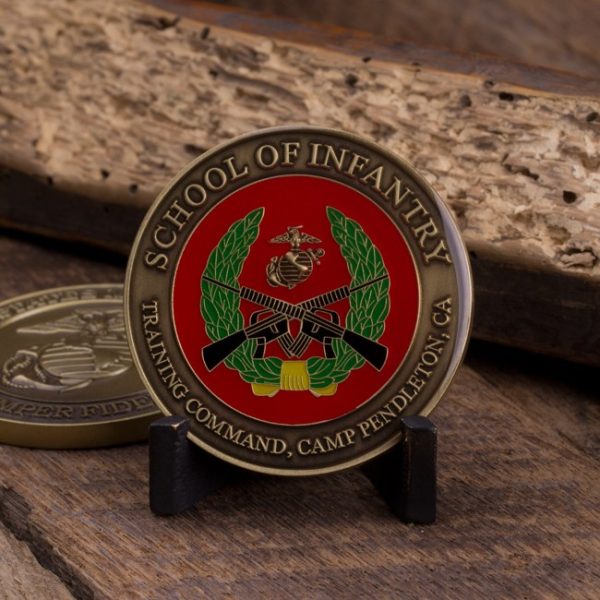 School of Infantry Coin