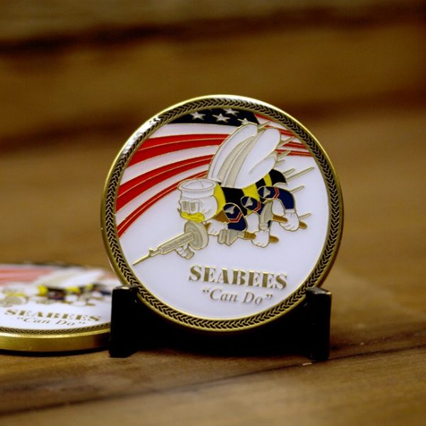 Seabee Challenge Coin