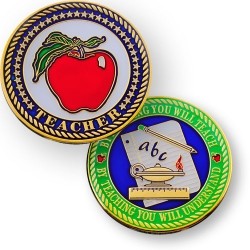 Teacher Geocoin