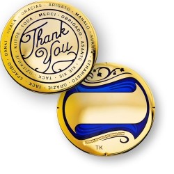 Thank You Gift Geocoin