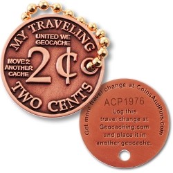 My Traveling 2 Cents - Antique Copper