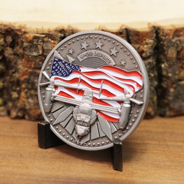 V-22 Osprey Aircraft Challenge Coin