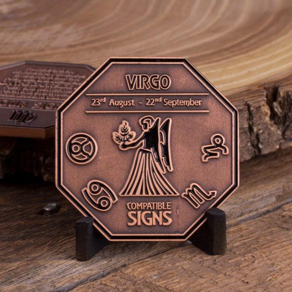 Virgo Zodiac Coin
