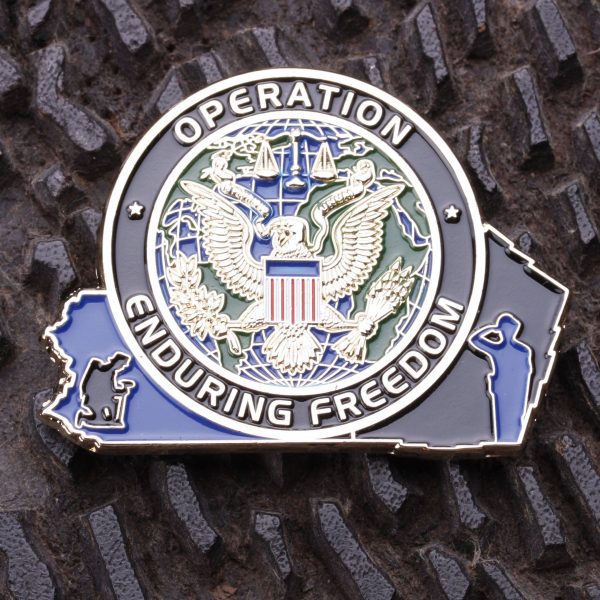 9/11 Operation Enduring Freedom Challenge Coin