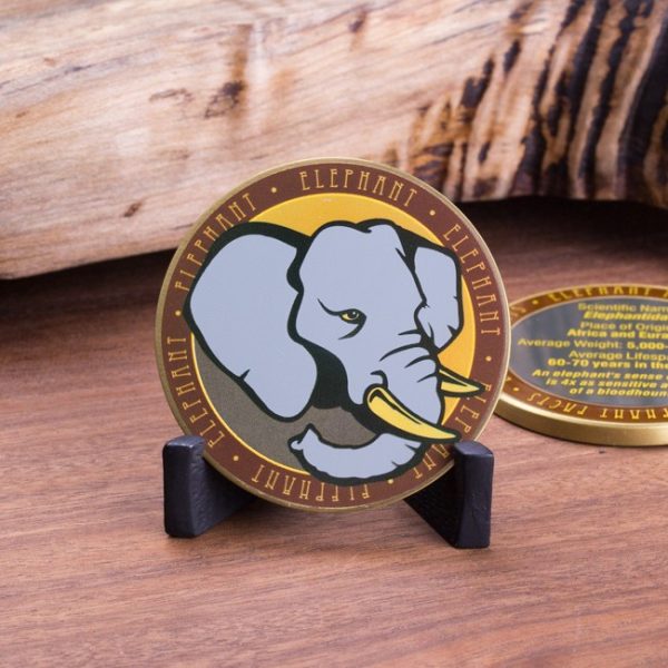 Elephant Zoo Coin