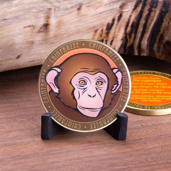 Chimpanzee Zoo Coin