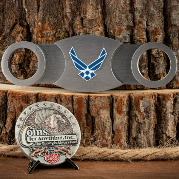 Air Force Cigar Cutter - Closed back design