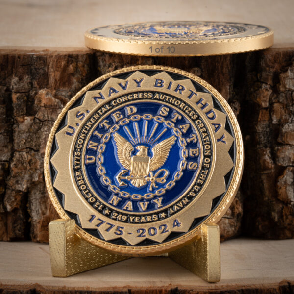 2024 Limited Edition US Navy Birthday Coin