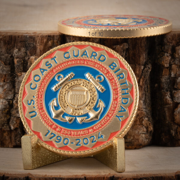 2024 Limited Edition US Coast Guard Birthday Coin