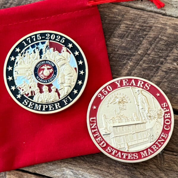 Ultra Limited Edition Marine Corps 250th Anniversary Challenge Coin