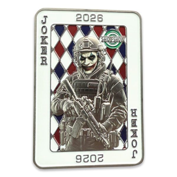 Ultra Limited Edition Gun Metal 1 of 1 SHOT SHOW 2026 Joker Coin