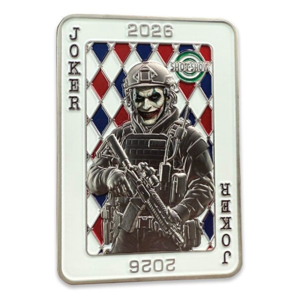 Ultra Limited Edition Satin Silver 1 of 1 SHOT SHOW 2026 Joker Coin