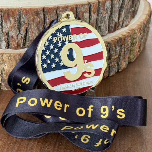 Power of 9's 2026 Exclusive Medal