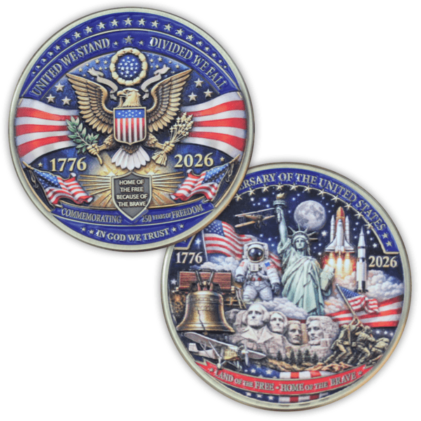 250th Anniversary of the United States Challenge Coin