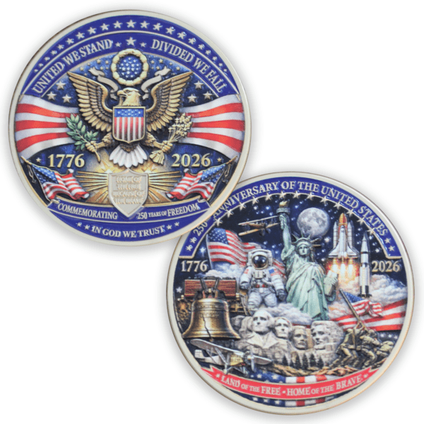 Ultra Limited Edition 250th Anniversary of the United States Challenge Coin
