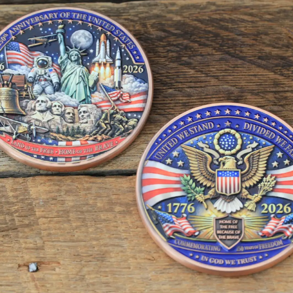 Super Limited Edition 250th Anniversary of the United States Challenge Coin