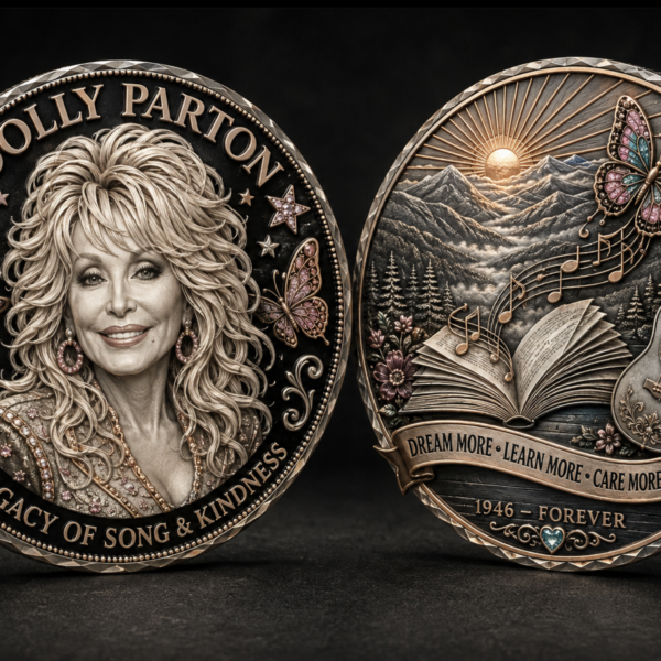 Dolly Parton Memorial Tribute Coin